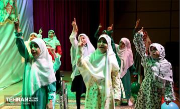 جشن دختران رضوی در منطقه 10 13