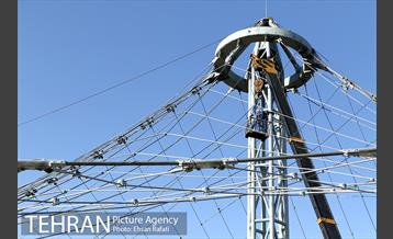 بازدید شهردار تهران از آخرین مراحل ساخت فاز2 باغ پرندگان 3