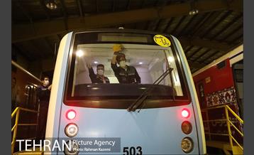 آغاز عملیات ضدعفونی کردن مترو تهران 15