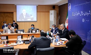 نشست شورای شهرداران مناطق ۲۲ گانه تهران 21