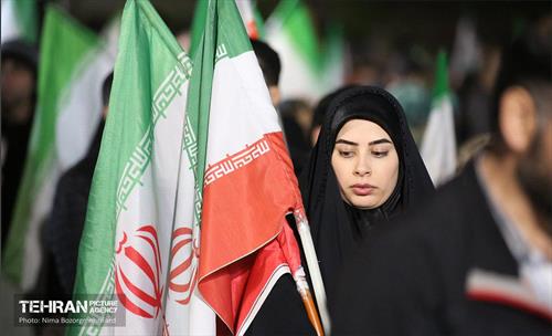 اجتماع مردمی در میدان ونک 27
