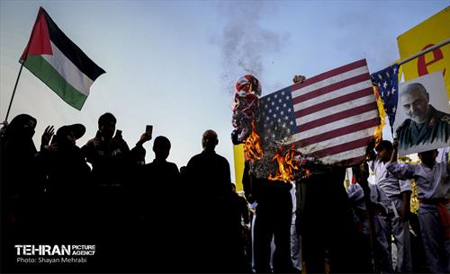 تجمع مردم تهران در اعتراض به جنایت‌های اخیر رژیم صهیونیستی  29