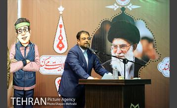 آیین نواختن زنگ دانش آموز شهید با حضور شهردار تهران 9