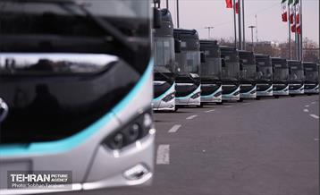 آیین رونمایی و ورود ناوگان حمل‌ونقل برقی شهر تهران 40