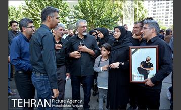 تشییع پیکر مهدی شادمانی  13