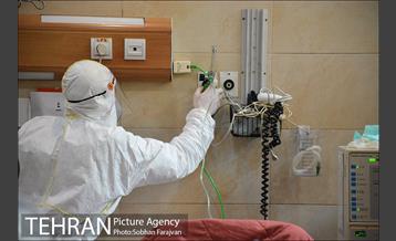 بخش بیماران کرونایی بیمارستان شهید هاشمی نژاد 21