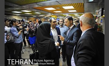 بازدید شهردار بلگراد از مترو خط یک 19