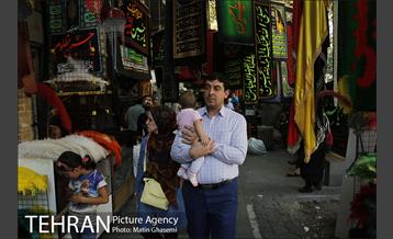 بازار سیاهه فروشی در آستانه ماه محرم پاساژ مهستان 37