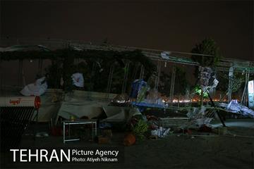 شب بارانی تهران 7