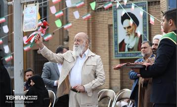 آئین بازگشایی مدرسه البرز 13