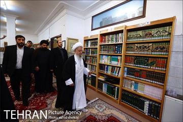 دیدار شهردار تهران با آیت الله العظمی مکارم شیرازی 1