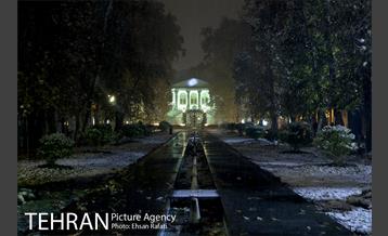 بارش اولین برف پاییزی تهران 9