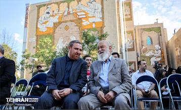 مراسم رونمایی از یادبود خبرنگاران شهید غزه در خانه روزنامه‌نگاران شهر 35