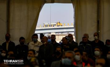 بهره برداری از پروژه غیر هم‌سطح سه راه باقر شهر 8