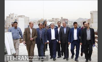 بازدید اعضای کمیسیون فنی و عمرانی شورای اسلامی شهر و معاون فنی و عمرانی شهرداری تهران از بزرگراه دولت آباد(پروژه شهید نجفی رستگار) 16