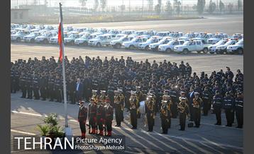 پیشواز نیروهای شهربان و حریم بان از نوروز با حضور شهردار تهران 22