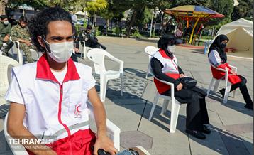 رزمایش مبارزه با اپیدمی کووید ۱۹ در منطقه ۸ 4