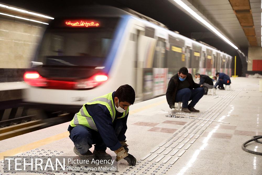 توسعه متروی تهران؛ ایستگاه دولاب 28