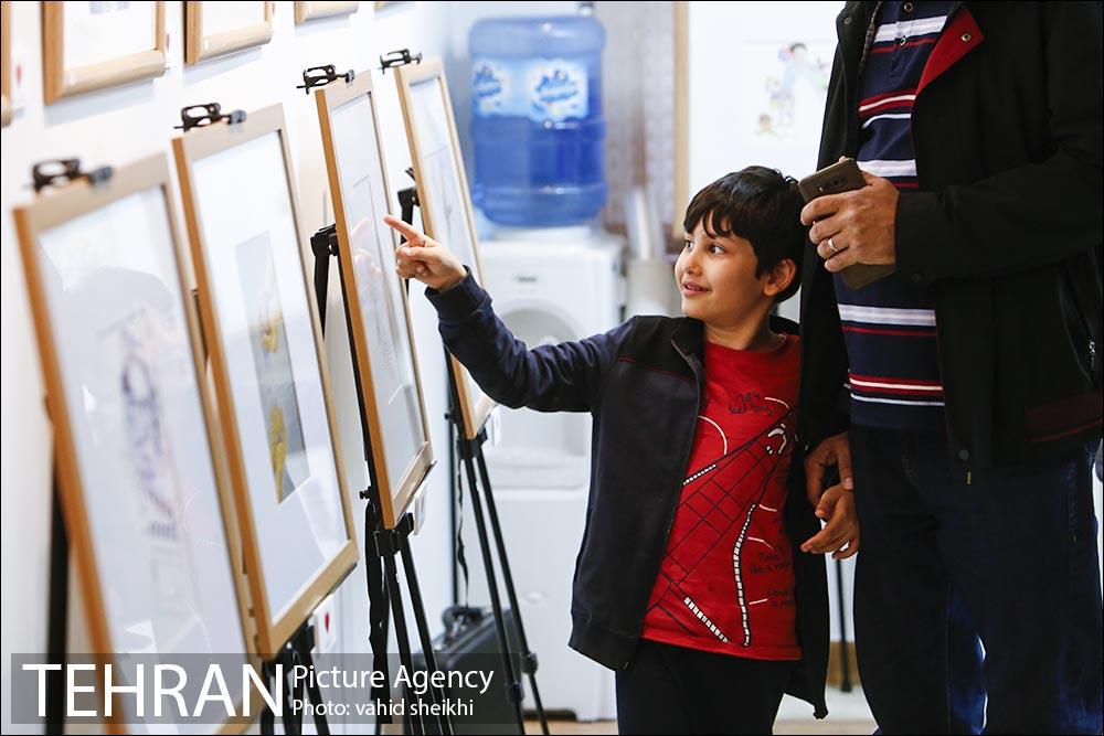 نمایشگاه خیریه کارتون و کاریکاتور نقش مهربانی 18