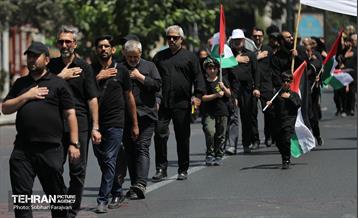 دسته عزاداری دانشگاه امام صادق(ع) در ظهر تاسوعا 41