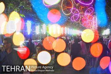 خیابان های تهران در شب میلاد امام زمان (عج) 10