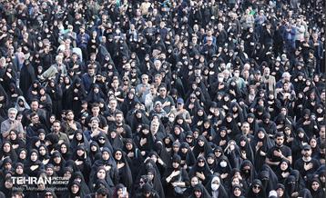 عزاداری شهادت امیرالمومنین (ع) در میدان امام حسین (ع) 48