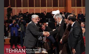 تودیع و معارفه دبیر قدیم و جدید شورای عالی انقلاب فرهنگی 14