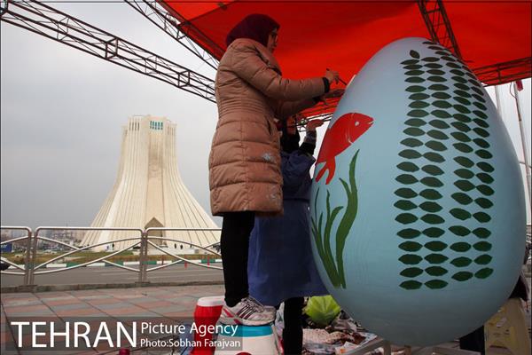 جشنواره تخم مرغ های رنگی  8