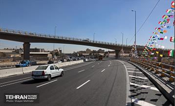 آیین افتتاح دسترسی شمال به جنوب بزرگراه آیت‌الله سعیدی 5