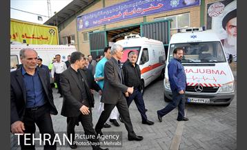 بازدید شهردار تهران از ستاد شهرداری تهران در حرم امام خمینی(ره) 2