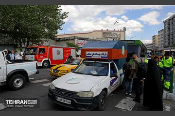 خدمات شهرداری تهران در پایان روز قدس 2