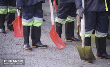 طرح زمستانه مشترک پلیس راهور و شهرداری تهران 10