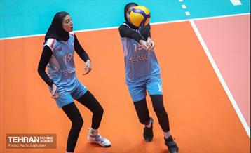 دیدار دو تیم والیبال زنان مهرسان و پیکان تهران 19