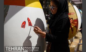 جشنواره تخم مرغ های رنگی در میدان هفت حوض 21