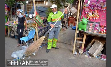 خدمت رسانی شهرداری تهران در شهر کربلا 19