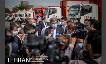 آئین رونمایی از تجهیزات جدید سازمان آتش نشانی شهرتهران  16