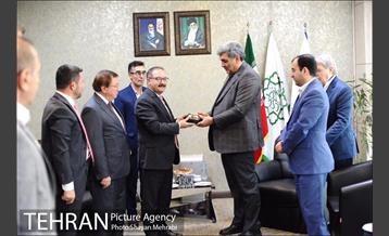 دیدار محمت دومان دبیرکل سازمان شهرهای متحد با پیروز حناچی شهردار تهران 13
