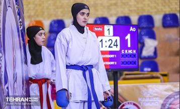 مسابقات انتخابی تیم ملی کاراته زنان 27