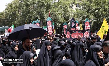 دسته عزاداران دانشگاه تهران در تاسوعای حسینی 4