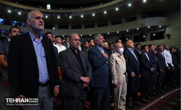 آیین رونمایی از کاپ جام جهانی