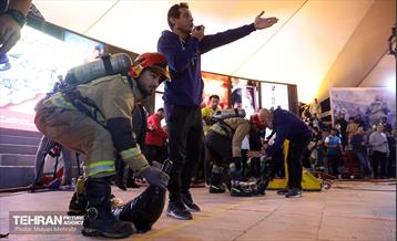 مسابقات چالش تخصصی آتش‌نشانان 17