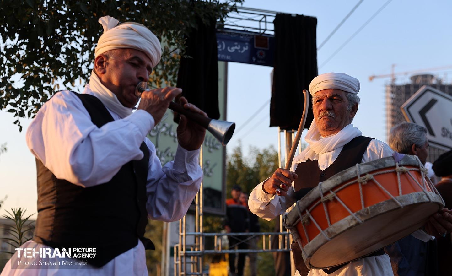 بزرگداشت و پلاک‌کوبی خیابان شهید شیخ احمد تربتی 4