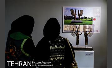 افتتاحیه پنجمین دوسالانه مجسمه های شهری تهران 19