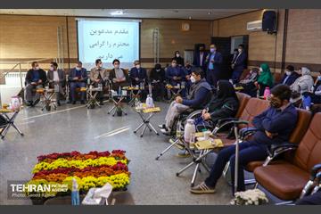 دیدار صمیمی شهروندان دارای معلولیت منطقه 5 با سیدمحمد آقامیری عضو شورا و احسان شریفی شهردار منطقه 5