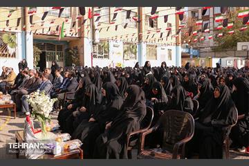 تشییع پیکر شهید گمنام در منطقه ۱۵ 26