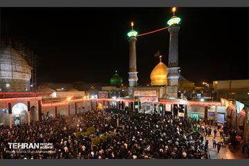 مراسم عزاداری مسلمیه در حرم حضرت عبدالعظیم (ع)