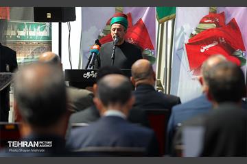 آیین اهتزاز پرچم گنبد ائمه اطهار "گنبد عاشقی" 1