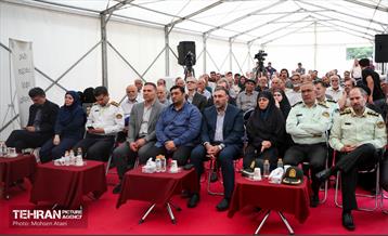 آیین افتتاحیه مجموعه ورزشی شهدای تاکسیران 17