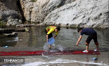 قالیشویی سنتی در چشمه علی 51