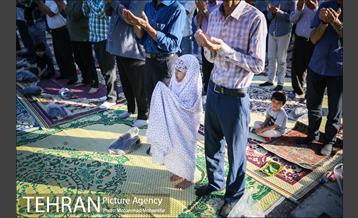 اقامه نماز عید فطر در جوار حرم حضرت شاه عبدالعظیم 1